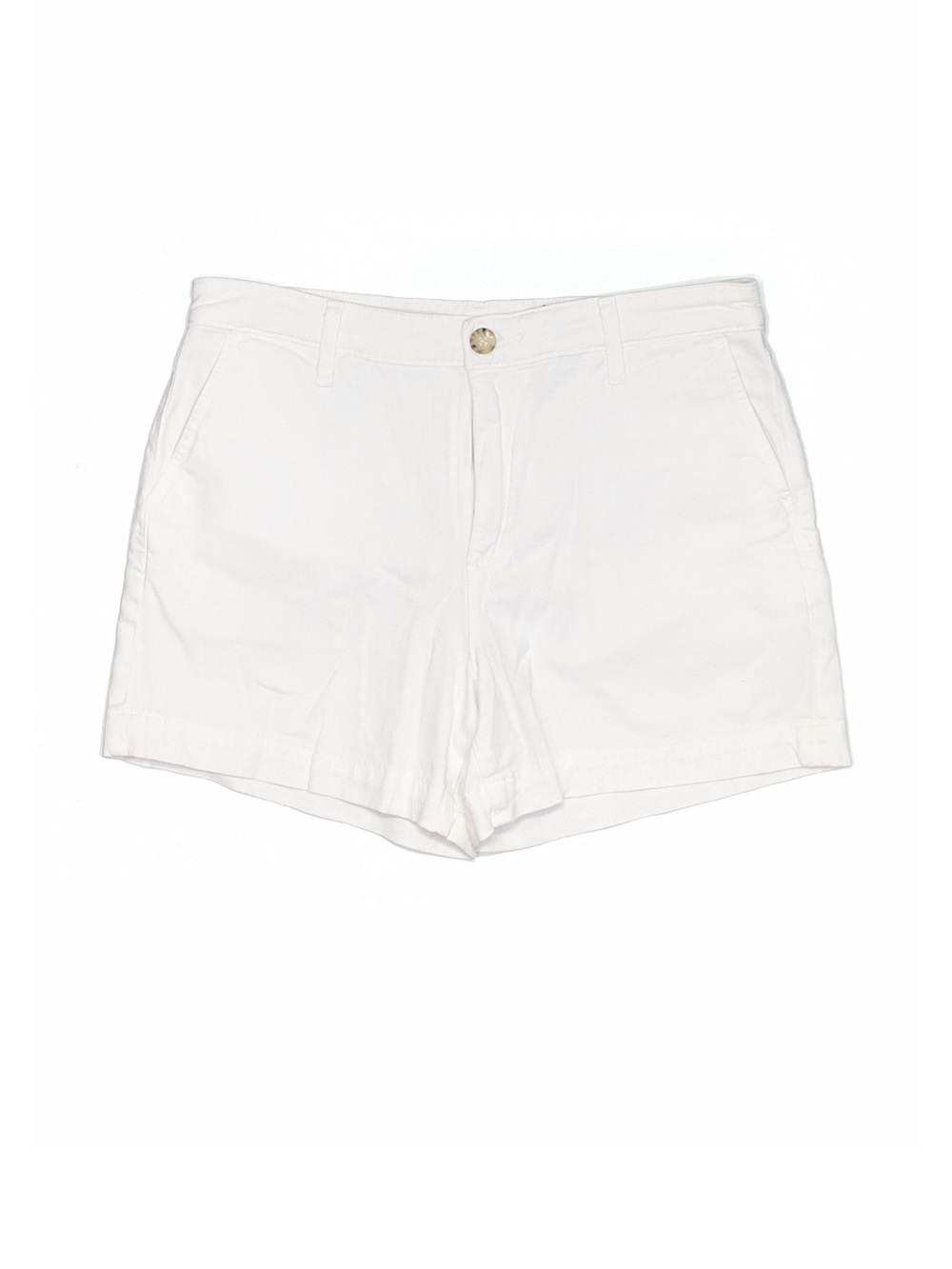Ag Adriano Goldschmied White High-Waist Casual Shorts